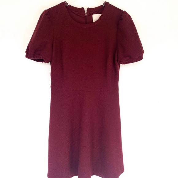 Gal Meets Glam Kristin Dress 8P burgundy - Picture 2 of 3
